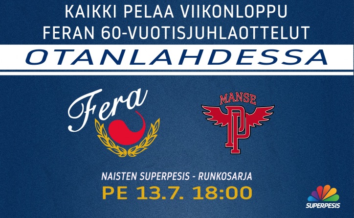 60-vuotias Fera esittelee toimintaansa 11 ottelussa ”Kaikki pelaa” -viikonloppuna