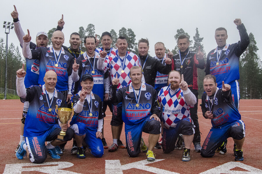 Evijärven Urheilijat voitti kontioiden Suomen mestaruuden!