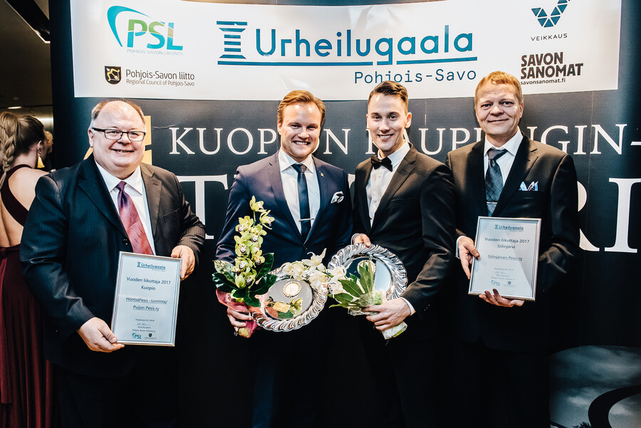 Pesäpalloseurat saivat laajasti palkintoja alueellisissa urheilugaaloissa