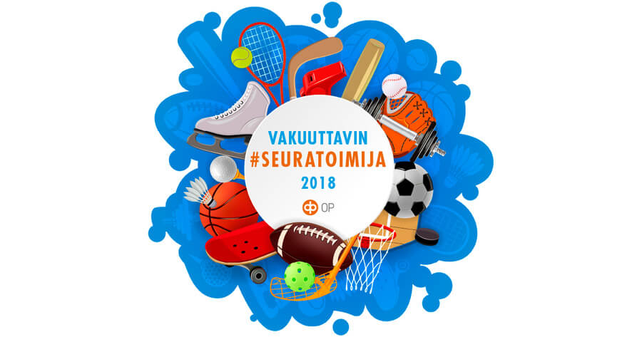 Tee ehdotuksesi: OP ja Olympiakomitea palkitsevat vuoden vakuuttavimman seuratoimijan