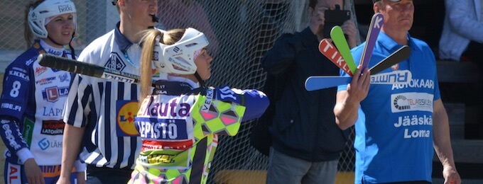 Janette Lepistö kolmannen kerran peräkkäin lyöjäkuningatar ja tehopelaaja