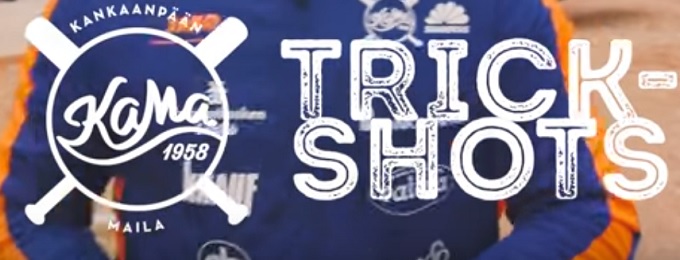 Kankaanpään Mailan superpesisjoukkue ihastuttaa jälleen kikkavideoillaan