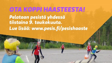 Pelataan pesistä yhdessä ti 9.5. – Avoimet treenit yli 70 paikkakunnalla