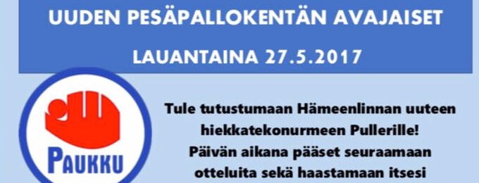 Uuden hiekkatekonurmen avajaisia vietetään Hämeenlinnassa lauantaina