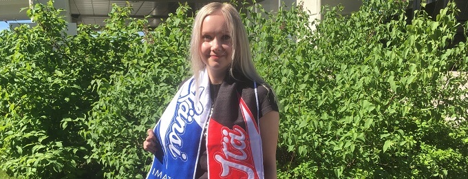 Sara Heimonen on aloittanut Pesäpalloliiton työharjoittelijana