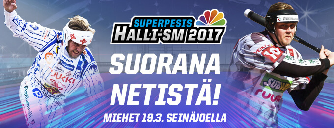 Halli-SM-sunnuntai suorana PesisTV:ssä – tässä ottelut ja lähetysajat!