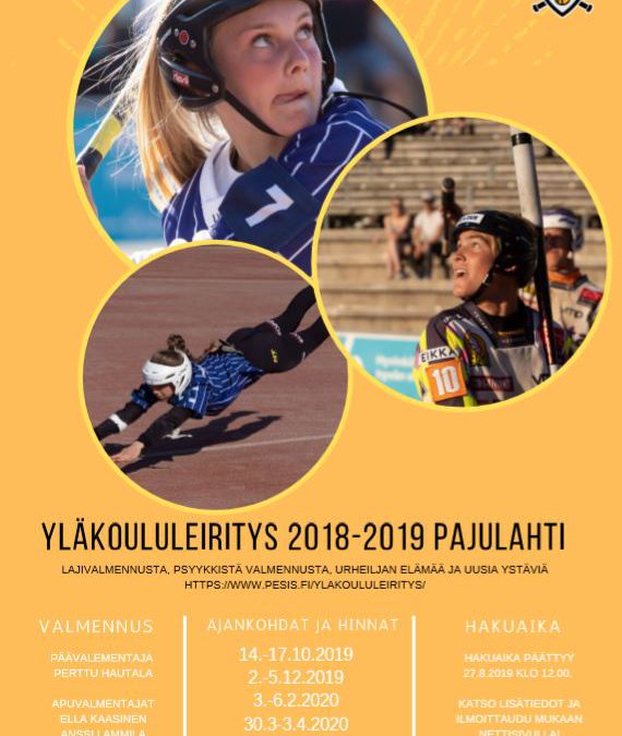 Yläkoululeiritys yhdistää urheilun ja koulunkäynnin