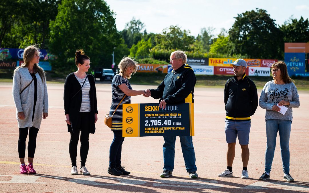 Kopla tekee hyvää -ottelusta liki 3000 euroa lapsille ja nuorille – ”lahjoituskohde vastaa arvomaailmaamme”