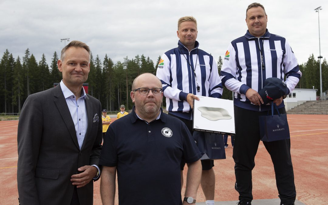 Pesäpallon huipputuomaritoiminnan ennätykset laitettiin uusiksi Imatralla