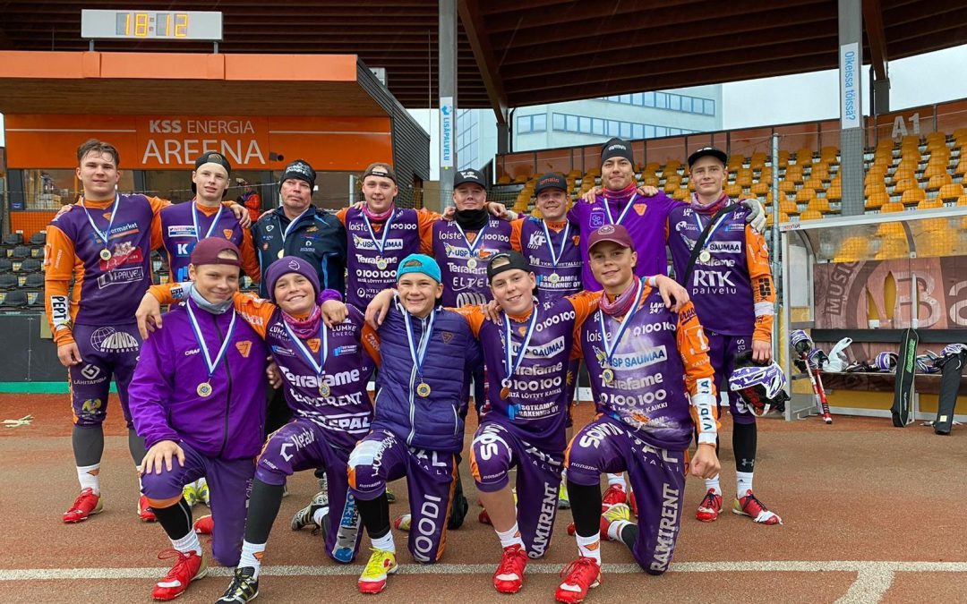 Sotkamon Jymy voitti poikien Superpesiksen B-sarjan mestaruuden