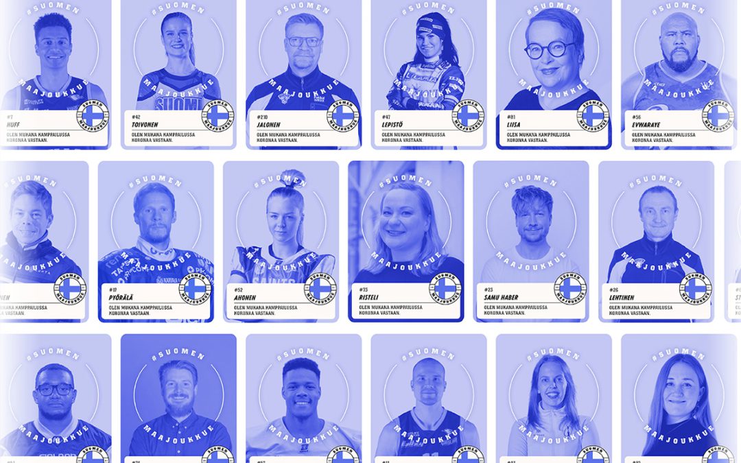 Liity urheilutähtien mukana Suomen maajoukkueeseen – ainoa ehto jäsenyydelle on urheiluseuran tukeminen!