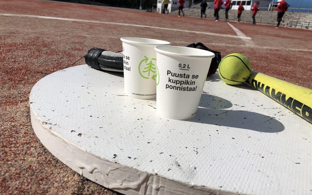 IPV luo tulevaisuuden ekourheilutapahtumaa – muovin sijaan uusiutuvia ja kierrätettäviä materiaaleja!