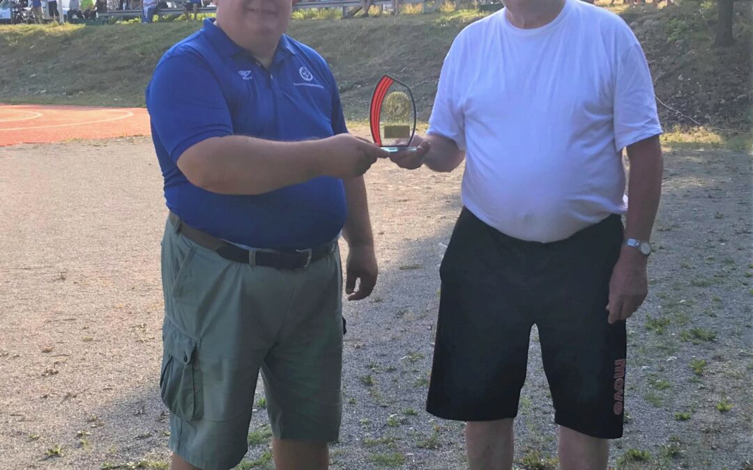 Punkaharjun Ahti Siitonen sai seuratoimijapalkinnon