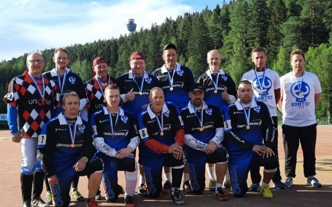 Evijärven Urheilijat jo neljännen kerran peräkkäin Kontioiden Suomen mestari!