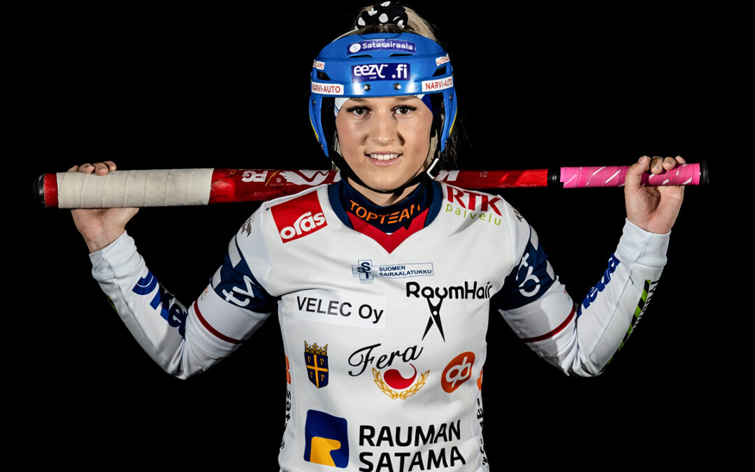 Jasmin Andreasen pelaa jo viidettä kertaa tyttöjen loppuottelussa ja hamuaa nyt kruunua juniorivuosilleen!