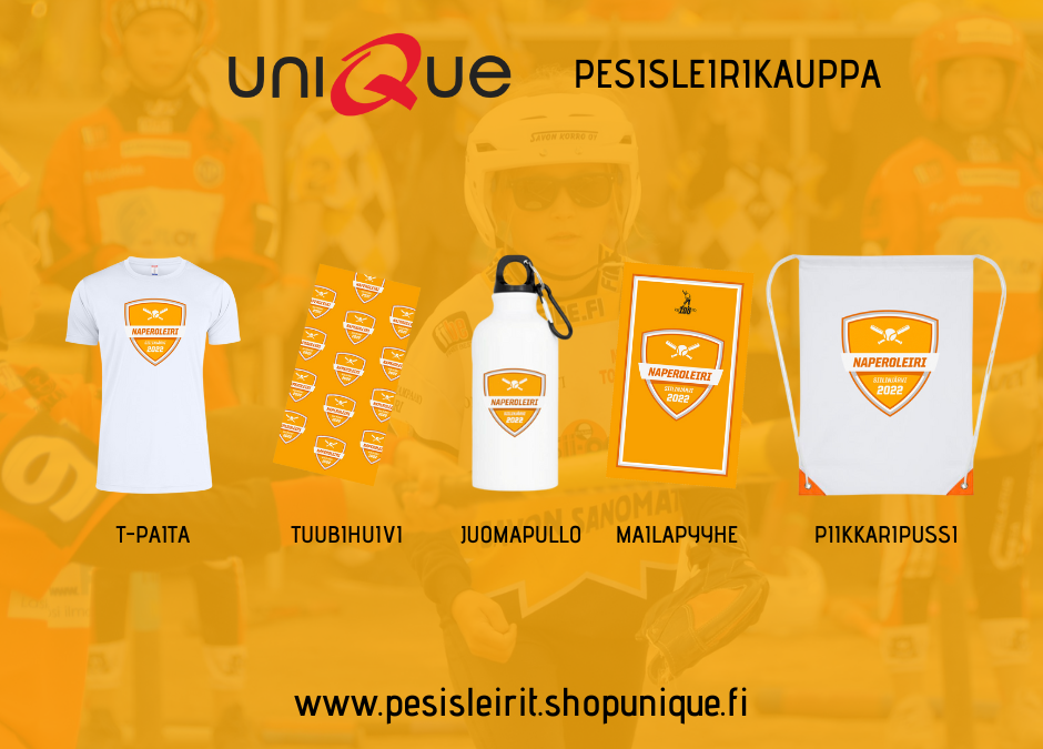 Naperoleirin fanituotteet nyt myynnissä