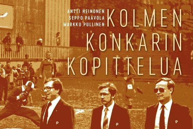 Kolmen konkarin kopittelua -teos tilattavissa erikoishintaan suoraan kirjoittajilta