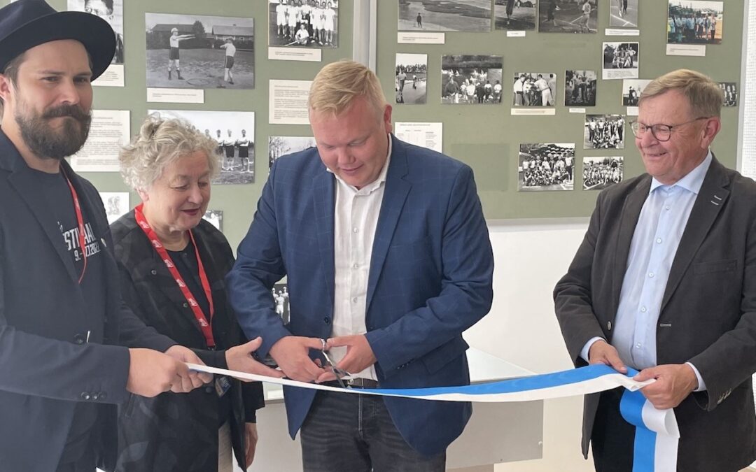 Pesäpallomuseo muutti Saarikentän kylkeen ja sai uuden ilmeen Vimpelissä