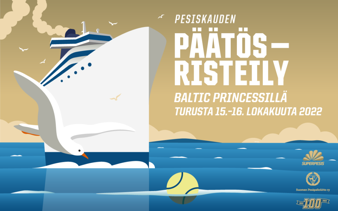 Pesäpallokausi huipentuu päätösristeilyyn lokakuussa – lähtösatamana historiallisesti Turku!