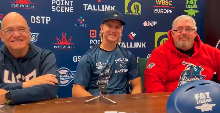 Konsta Kurikka Australian baseball liigaan, Juha Puhtimäki baseball maajoukkueeseen, naisten softball maajoukkue Ruotsia vastaan