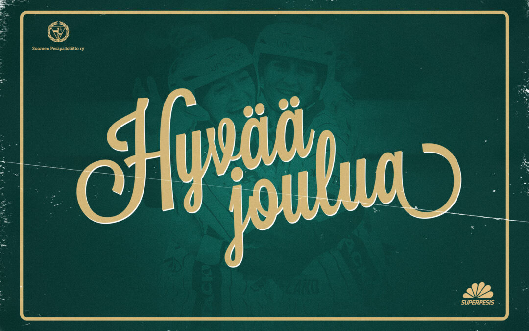 Pesäpalloliitto toivottaa rauhallista joulun aikaa!